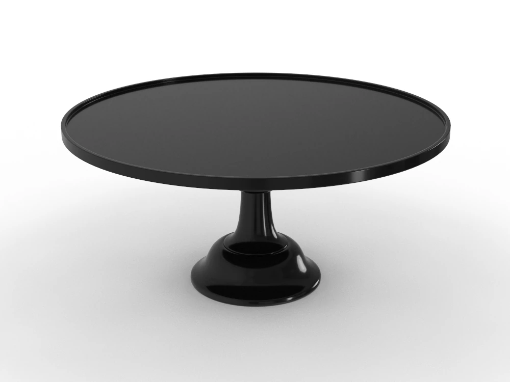Black table 3D Model .c4d .max .obj .3ds .fbx .stl .blend 