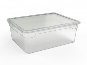 H2000409 STORAGE BOX GRAY 3D Model