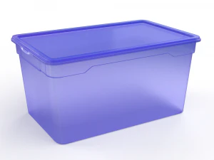 H2000412 भंडारण बॉक्स ग्रे 3D मॉडल