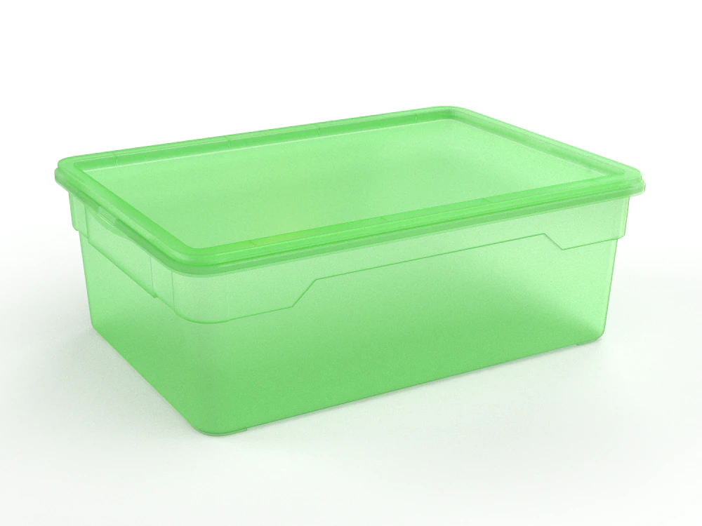 H2000414 BOX GRAY 3D Model .c4d .max .obj .3ds .fbx .stl .blend 