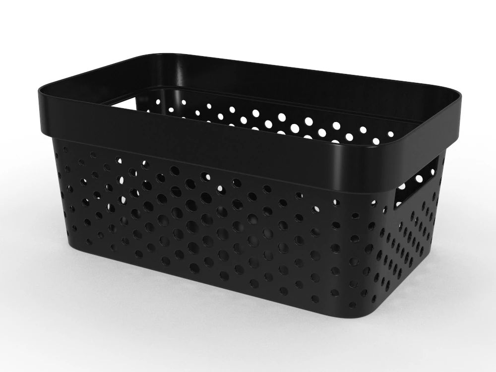 H2000419 BASKET BLACK 3D Model .c4d .max .obj .3ds .fbx .stl .blend 