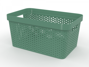 H2000420 BASKET GREEN 3D Модель