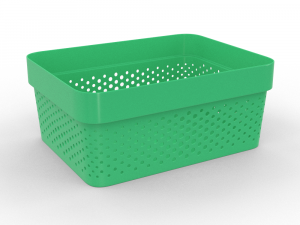 H2000421 BASKET GREEN 3D Модель