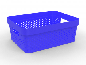 H2000423 BASKET BLUE Model 3D