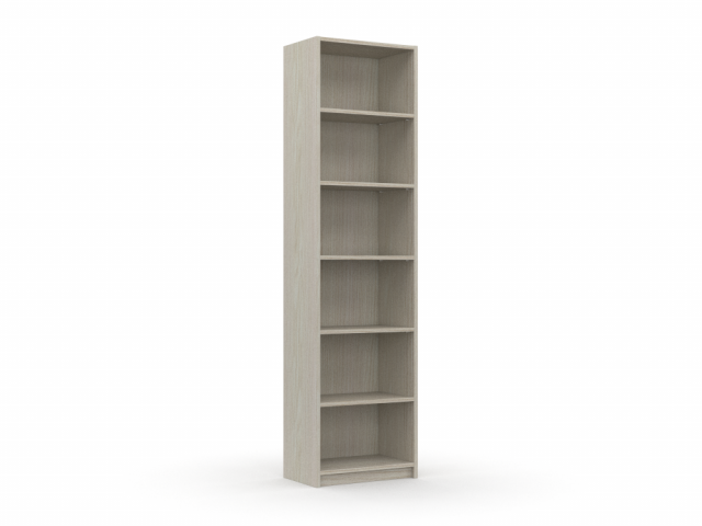 H2000431 BOOKCASE WOOD Model 3D .c4d .max .obj .3ds .fbx .stl .blend 