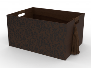H2000434 BOX BROWN 3D Model