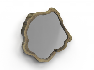 H2000440 MIRROR NATURAL 3D Model
