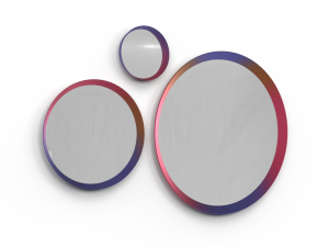 H2000442 MIRROR MULTICOLOR 3D Model