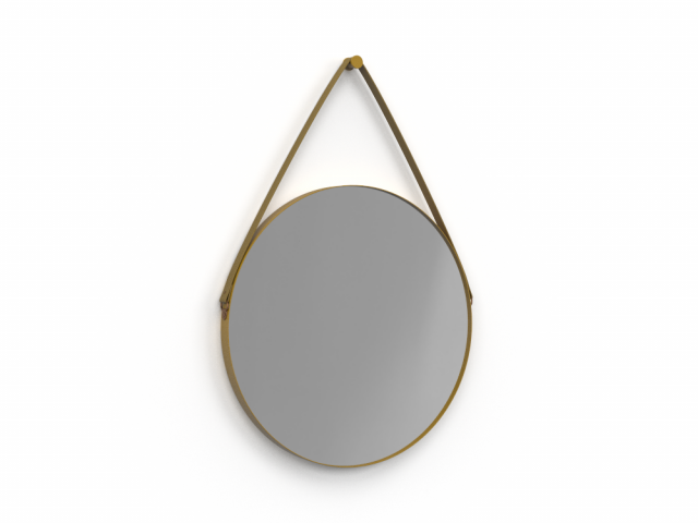 H2000443 MIRROR YELLOW Modello 3D .c4d .max .obj .3ds .fbx .stl .blend