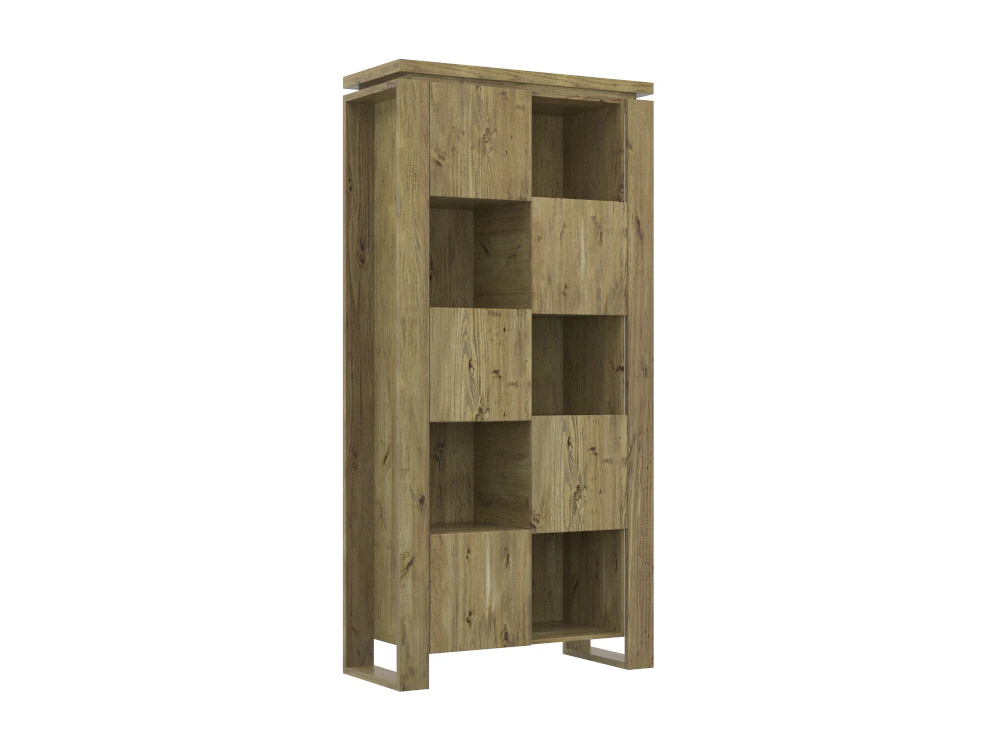 H2000445 BOOKCASE NATURAL 3D Model .c4d .max .obj .3ds .fbx .stl .blend