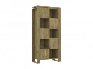 H2000445 BOOKCASE NATURAL Modèle 3D