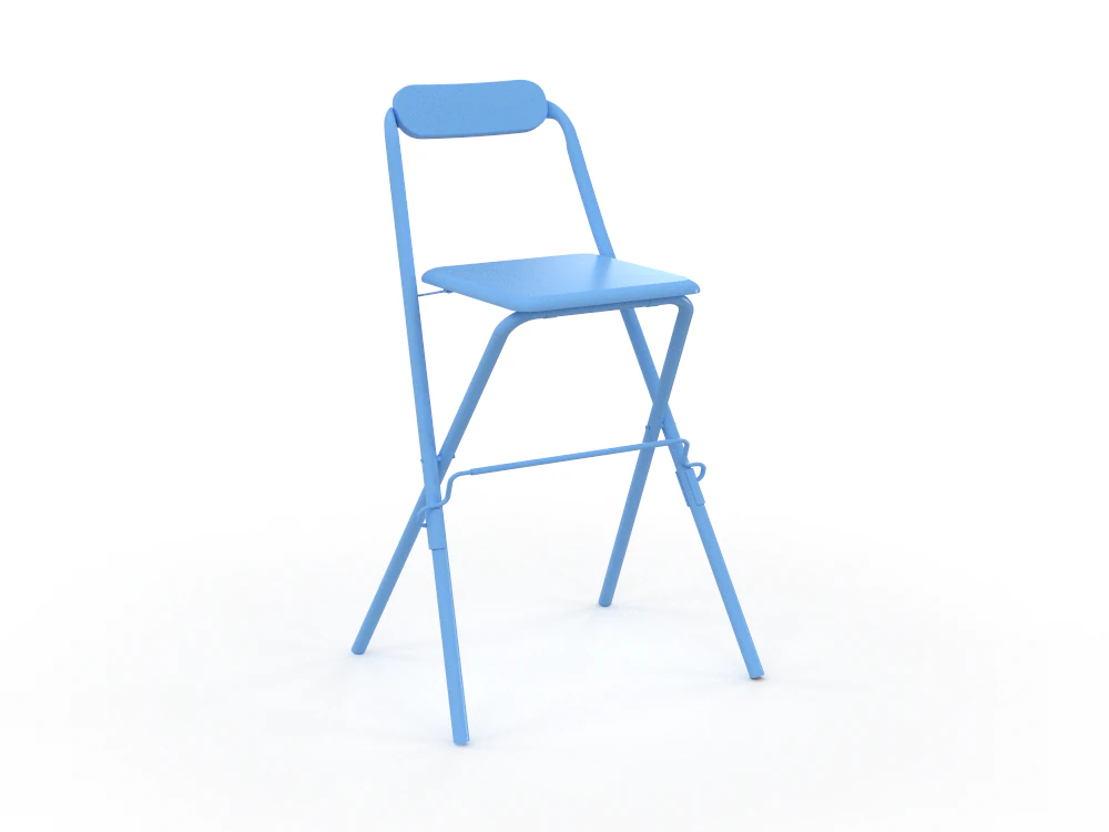 Bar chair 3D Model .c4d .max .obj .3ds .fbx .stl .blend 