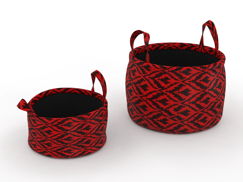 Storage boxes 3D Model .c4d .max .obj .3ds .fbx .stl .blend 