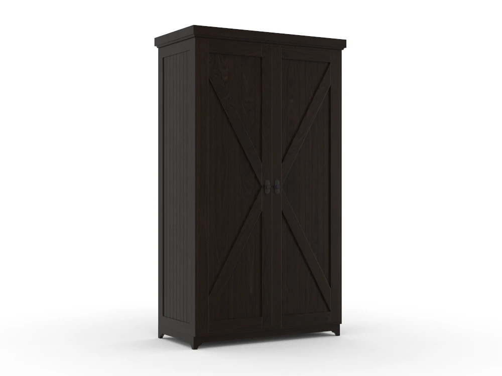 H2000459 WARDROBE WOOD 3D Model .c4d .max .obj .3ds .fbx .stl .blend