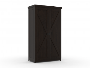 H2000459 WARDROBE WOOD Modelo 3D