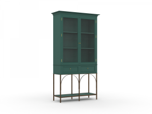 H2000464 BOOKCASE GREEN 3D 模型