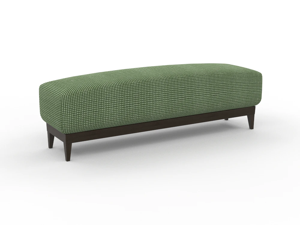 H2000466 BENCH GREEN 3D Model .c4d .max .obj .3ds .fbx .stl .blend 