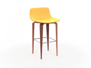 H2000467 ТАБУРЕТ ЖОВТИЙ 3D Модель