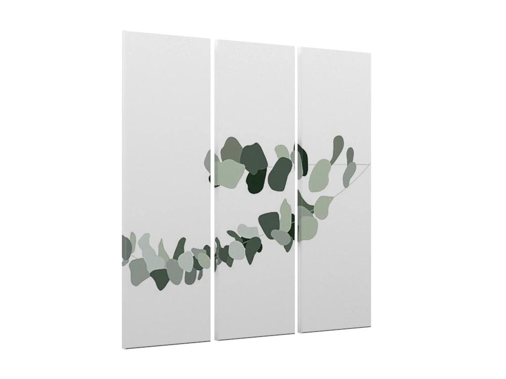 H2000470 WALL ART WHITE V2 3D Model .c4d .max .obj .3ds .fbx .stl .blend 