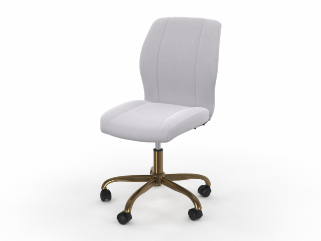 H2000490 OFFICE CHAIR WHITE 3D मॉडल .c4d .max .obj .3ds .fbx .stl .blend 