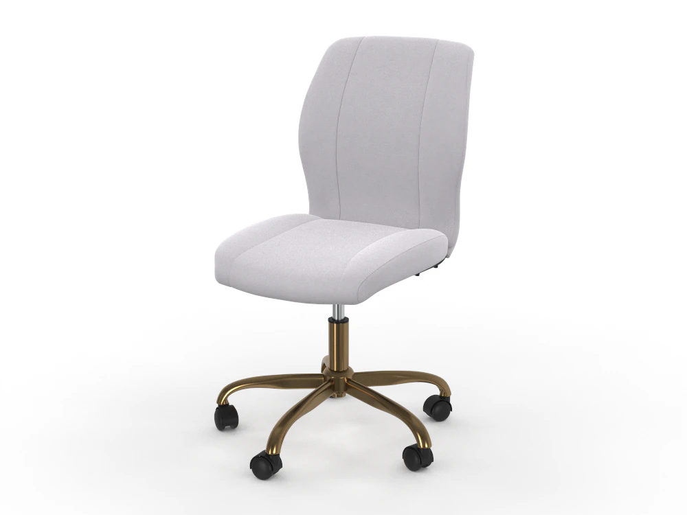 H2000490 OFFICE CHAIR WHITE 3D Model .c4d .max .obj .3ds .fbx .stl .blend