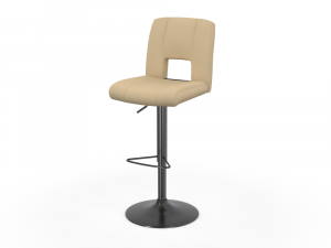 H2000494 BAR STOOL BEIGE 3D Модель
