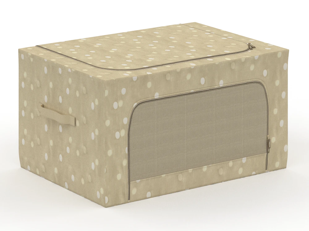 H2000497 STORAGE BOX BEIGE 3D Model .c4d .max .obj .3ds .fbx .stl .blend