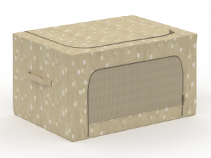 H2000497 STORAGE BOX BEIGE 3D Model