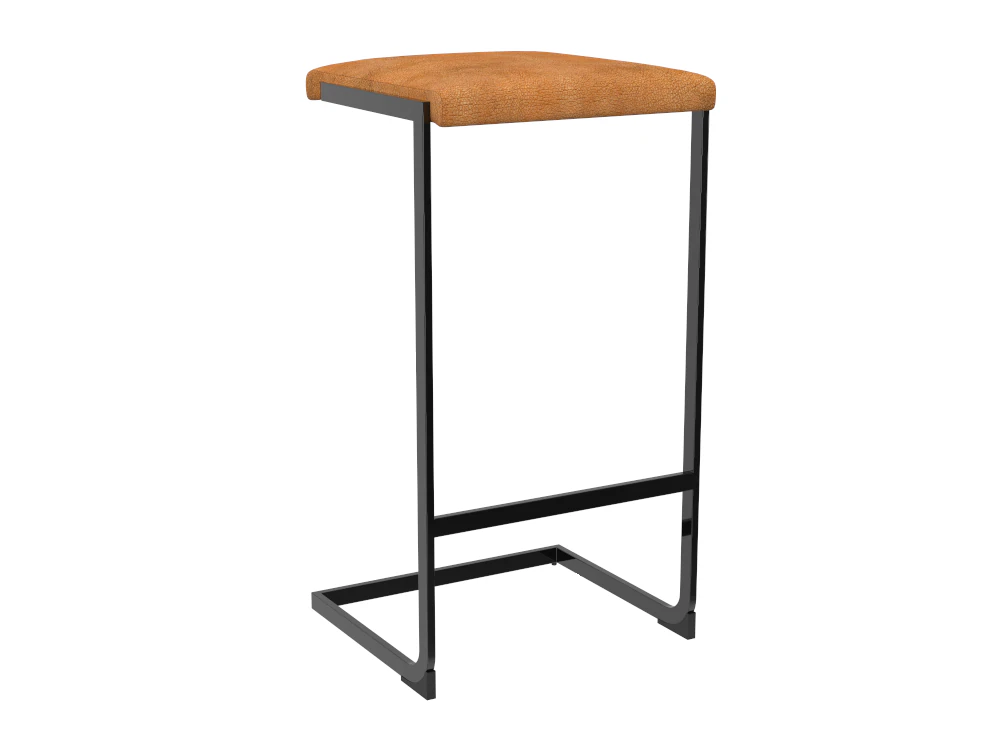 H2000517 BAR STOOL ORANGE 3D Model .c4d .max .obj .3ds .fbx .stl .blend 