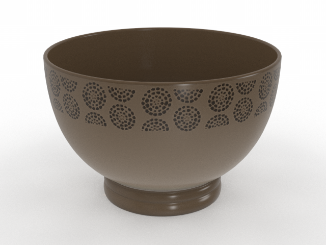 Ceramic bowl Modello 3D .c4d .max .obj .3ds .fbx .stl .blend
