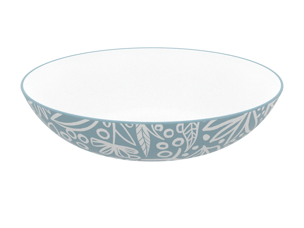 Ceramic bowl 3D Model .c4d .max .obj .3ds .fbx .stl .blend 
