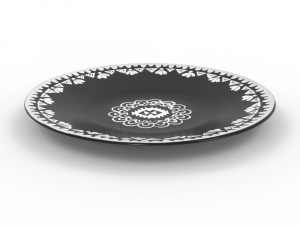Ceramic plate 3D मॉडल