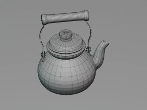 3D teapot model 3D Model
