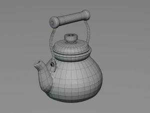 3D teapot model 3D Model