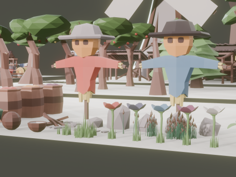 Low Poly Farm Asset model 3D-Modell