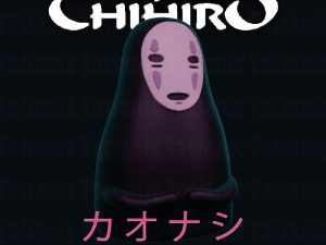 Kaonashi - Ghibli 3D print model 3D print model 3D-Druckmodell