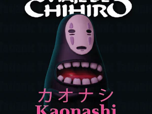 Kaonashi Hungry - Ghibli 3D print model 3D print model 3D Print Model