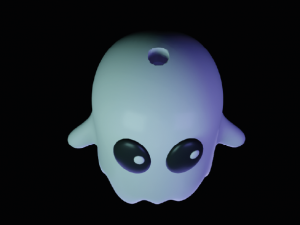 NORMAL GHOST 3D print model 3D-Druckmodell