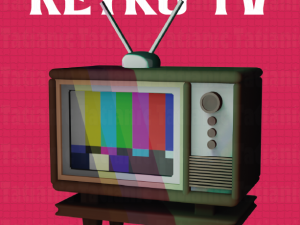 RETRO TV box 3D print model 3D Baskı Modeli