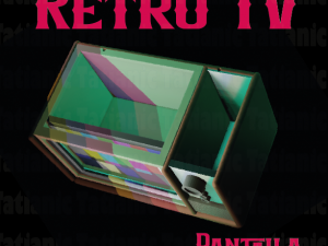 RETRO TV box 3D print model 3D Baskı Modeli