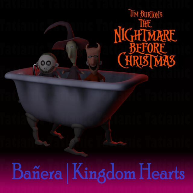 Ducha - kingdom hearts - THE NIGHTMARE BEFORE CHRISTMAS 3D print model Model Cetak 3D .c4d .max .obj .3ds .fbx .stl .blend