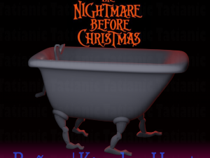 Ducha - kingdom hearts - THE NIGHTMARE BEFORE CHRISTMAS 3D print model Model Cetak 3D
