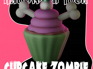 CUPCAKE ZOMBIE 3D print model 3D Print Model