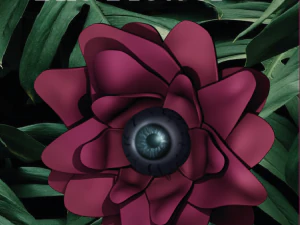 फूल 3डी प्रिंट मॉडल 3D प्रिंट मॉडल