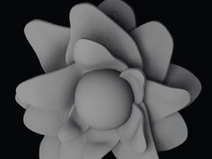 THE FLOWER 3D print model 3D Baskı Modeli
