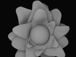 THE FLOWER 3D print model 3D Baskı Modeli