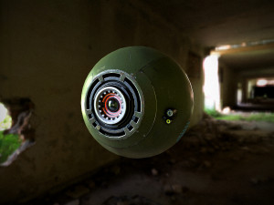 Reconnaissance Sphere Drone PBR Low-poly LODs 3Dモデル