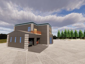 Hanmaa Villa Project 3D Model