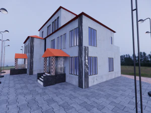 Modern Villa Project 3D Model