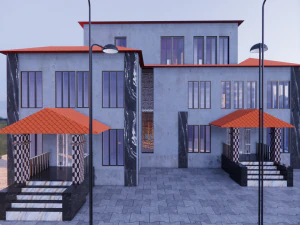 Modern Villa Project 3D Model